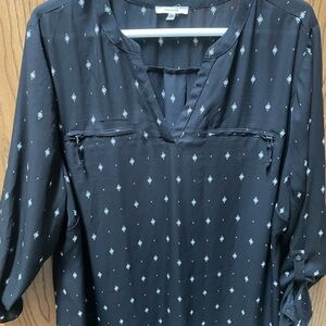 Maurices Elegant Black blouse
